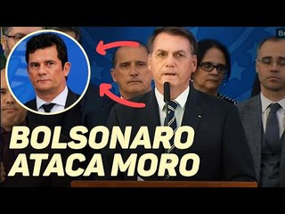 Bolsonaro diz que Moro usou Valeixo como moeda de troca para vaga no STF