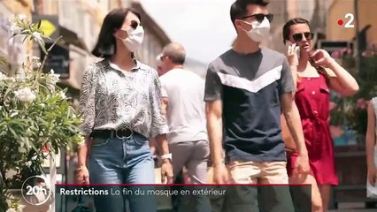 Déconfinement : la fin du port du masque obligatoire en extérieur