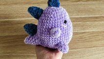 Easy Crochet Dinosaur - Tutorial Part 2 | Free Amigurumi Animal Pattern For Beginners
