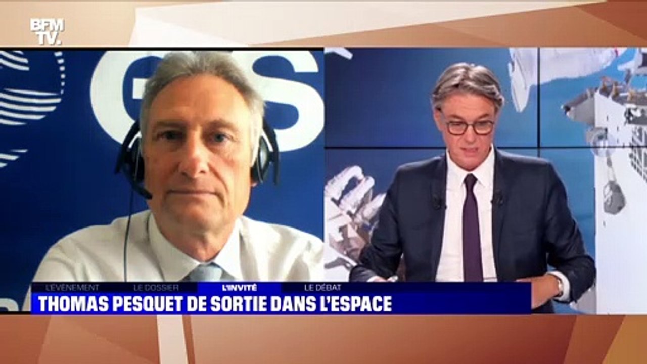 Thomas Pesquet de sortie dans l'espace - 16/06