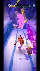 Dark Spyro Battle Run Gameplay - Crash Bandicoot: On The Run! (Season 3 Battle of the Dragons)