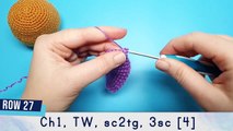 How To Crochet: Animal Crossing Keyring | Stitches