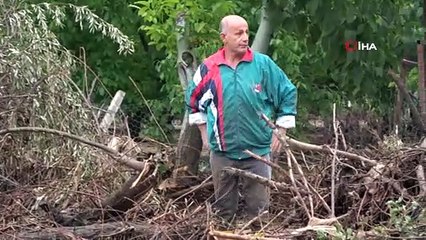 Kırıkkale’de sağanak dereleri taşırdı, baskınlara yol açtı