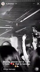 La Liendra en la fiesta privada de Karol G