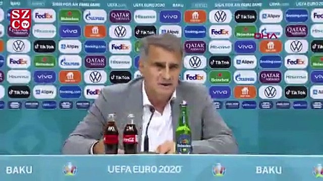 Şenol Güneş: Kazanmayı düşünürken berabere bile kalamadık