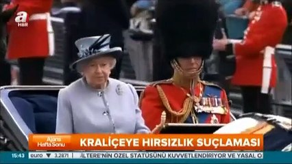 İngiltere Kraliçesi'ne hırsızlık suçlaması