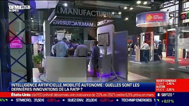 Côme Berbain (RATP) : Intelligence artificielle, mobilité autonome, quelles sont les dernières innovations de la RATP ? - 16/06