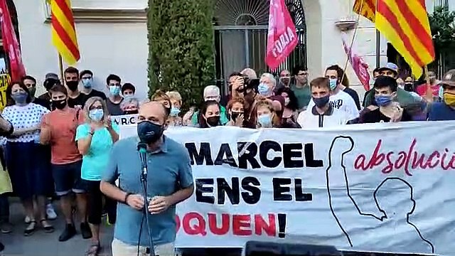 Discurs de Marcel Mauri a la manifestació de suport a Marcel Vivet