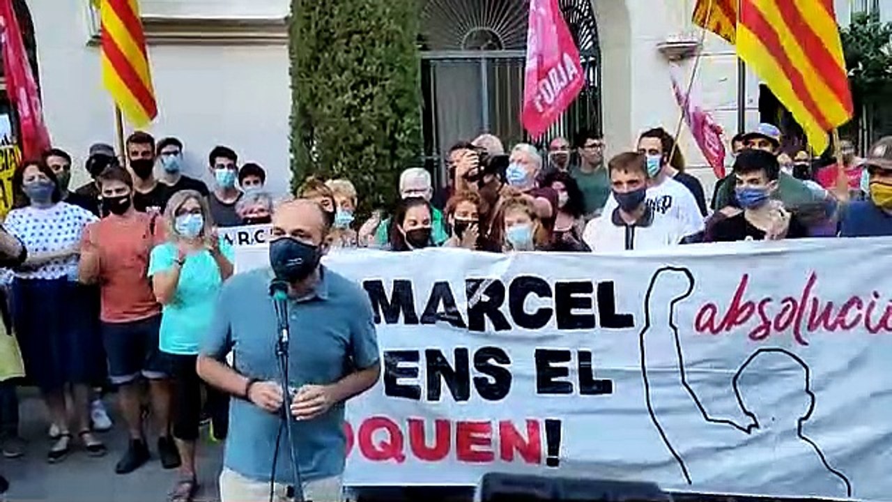 Discurs de Marcel Mauri a la manifestació de suport a Marcel Vivet