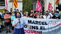 Discurs d'Elisenda Paluzie a la manifestació de suport a Marcel Vivet