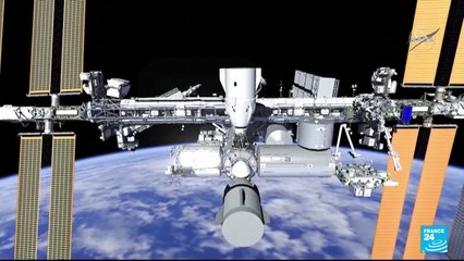 Astronauts install new rollout solar panels on International Space Station