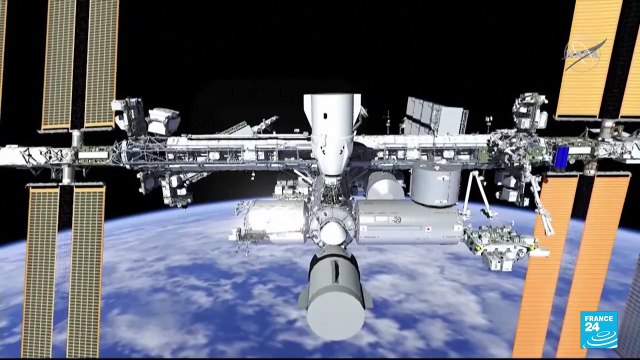Astronauts install new rollout solar panels on International Space Station