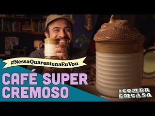 CAFÉ CREMOSO | Aprenda a fazer a receita que está quebrando a internet