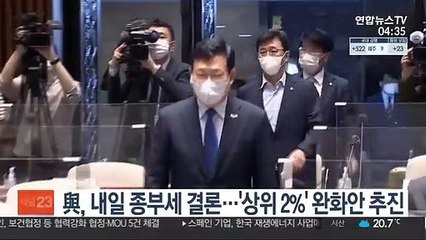 與, 내일 종부세 결론…'상위 2%' 완화안 추진