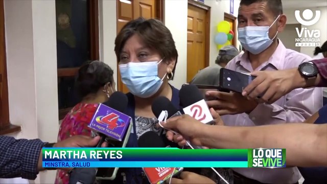 Adultos mayores de Masaya reciben segunda dosis de vacuna anticovid