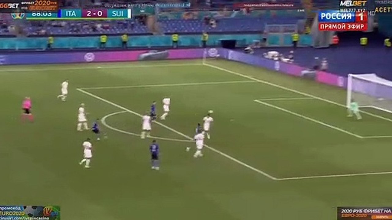 Immobile C. SUPER Goal HD - Italy 3 - 0 Switzerland
