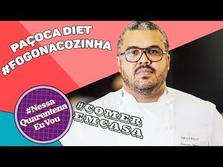 Especial festa junina em casa: paçoquinha diet