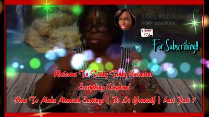 How To Make Menorah Earrings  | Do It Yourself | Last Part 7