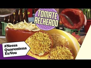 TOMATE RECHEADO | O jeito mais legal de comer tomate!