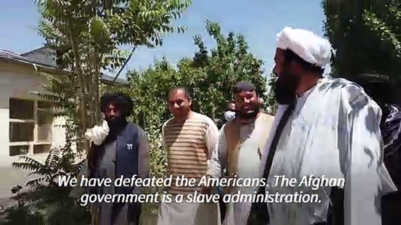 Afghan 'slave' govt won't last days: Taliban eye victory after US exit