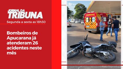 Bombeiros de Apucarana já atenderam 26 acidentes neste mês