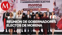 Mario Delgado se reúne con gobernadores electos de Morena