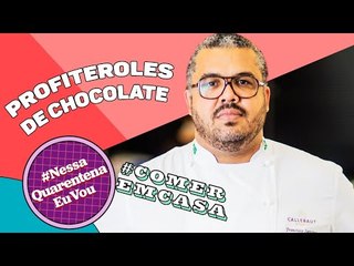Deliciosa receita de Profiteroles de Chocolate