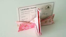 Make Origami #Withme - Origami Crane Place Card Holder