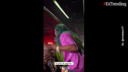 Así fue la fiesta privada de Karol G a la que asistieron 'La Liendra' y otros 'influencers'