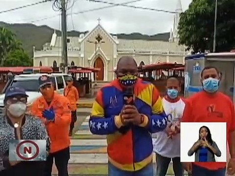 Nva. Esparta | Activan Jornada de Desinfección contra la COVID-19 en el municipio García