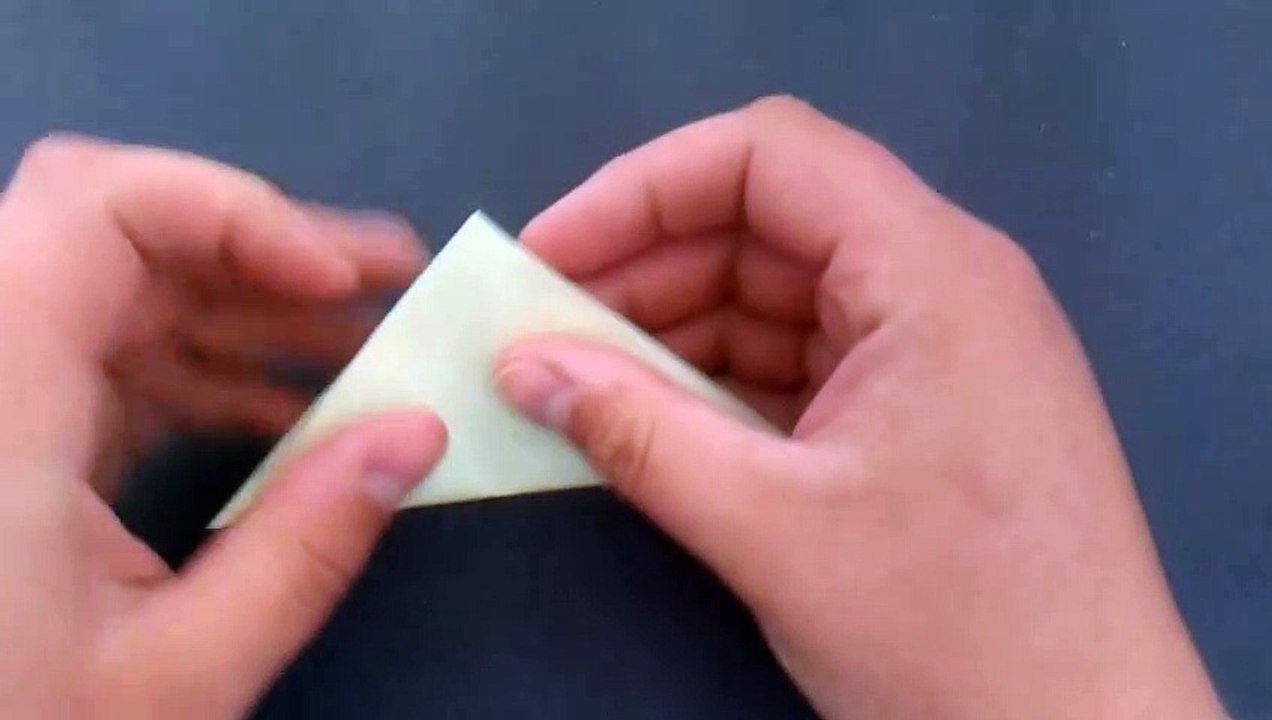 Origami Post-It Note Hearts