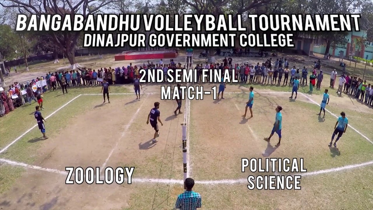 Zoology vs Political Science; Dinajpur Gov College; (2nd Semifinal, Match-1)