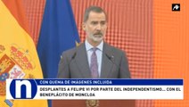 El separatismo vuelve a plantar a Felipe VI con el cheque en blanco dado por Pedro Sánchez