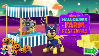 Paw Patrol Halloween Farm Festival - Fun Games and Videos for Preschoolers on Nick Jr.