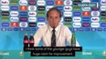 Impressive Italy have 'room for improvement' - Mancini