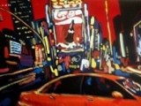 animation New york painting stopmotion