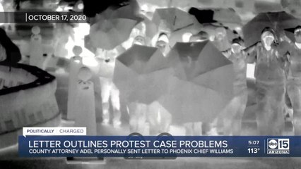 County Attorney asked PD chief to investigate protest officers