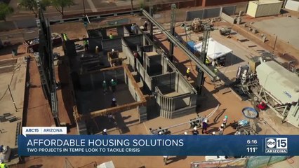 Micro 'estates' under construction to bring home affordability to Tempe
