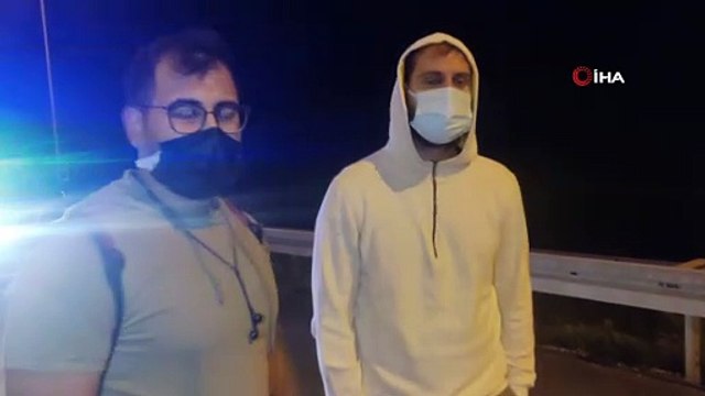 Lastiği patlayan otobüs alev alev yandı, facianın eşiğinden dönüldü