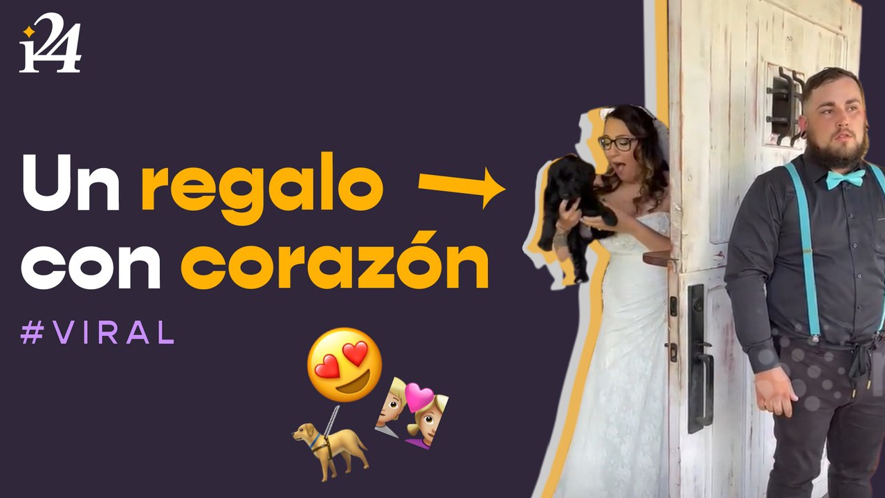 Sorprendió a su prometida con un tierno regalo de bodas