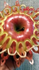 Este artista japonés convierte las frutas y verduras en arte