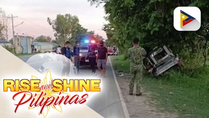 Tatlong katao sugatan, matapos magsalpukan ang dalawang tricycle at isang pick-up truck