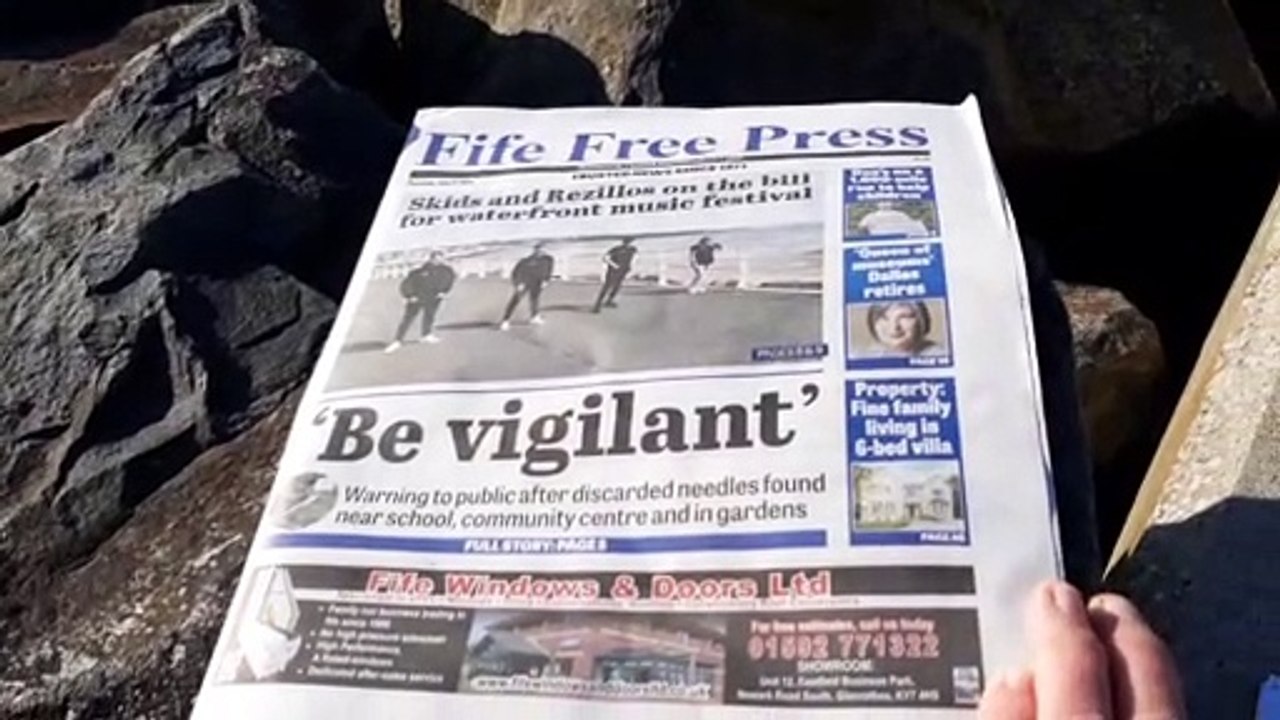The stories making the headlines in this week's Fife Free Press video
