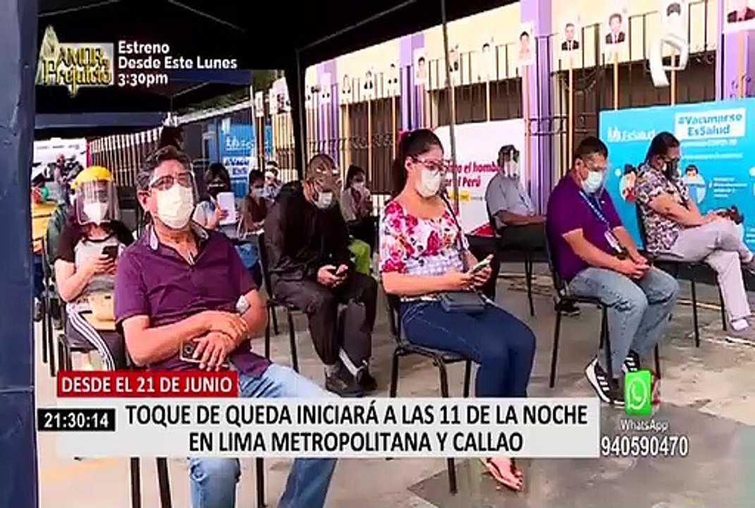 Lima Metropolitana y Callao pasan a nivel de alerta sanitaria alta