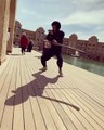 Guy Displays Axe Wielding Skills by Performing Fantastic Tricks With it