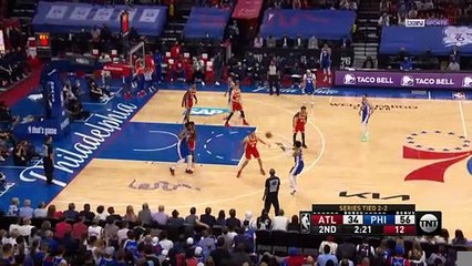 Playoffs NBA - Trae Young provoque un gros "choke" des 76ers (VF) !