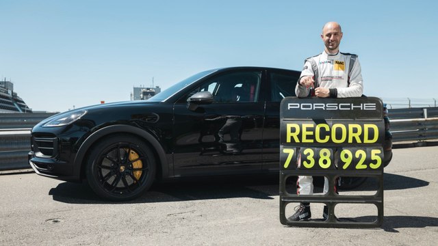 Le Porsche Cayenne Coupé bat le record du tour du Nurburgring pour les SUV