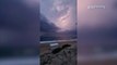 Orages: les images d'un ciel très menaçant filmé au Cap-Ferret