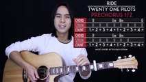 Ride Guitar Tutorial - Twenty One Pilots Guitar Lesson Easy Chords   Guitar Cover