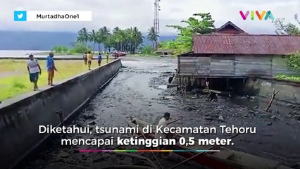 Maluku Tengah Dilanda Tsunami Usai Gempa